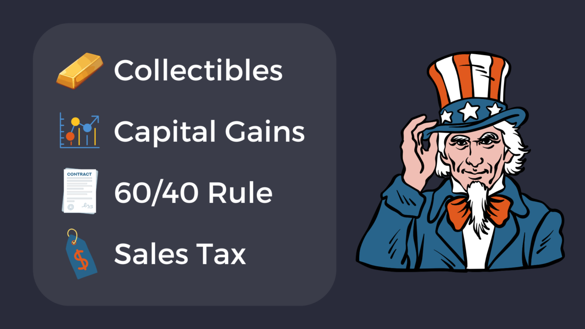 Gold and Silver Taxes Explained (IRS + State Rules)